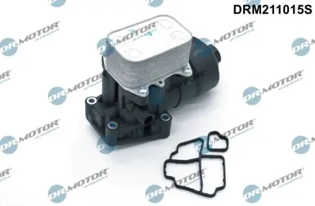 Корпус фільтра оливного VW Caddy III/Crafter/T5 1.6TDI/2.0TDI 09- (з радіатором) DR.MOTOR DRM211015S Купити в Україні