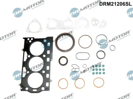 Комплект прокладок (верхній) VW Polo 1.2 01- (без прокладки кришки клапана) DR.MOTOR DRM21206SL Купити в Україні