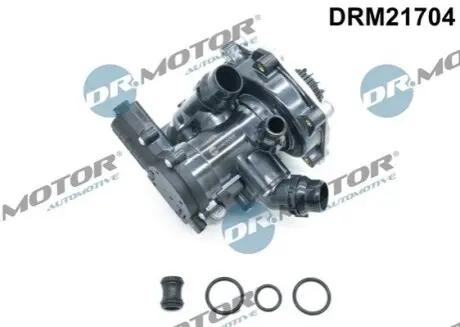 Помпа води Audi A3/A4/A5/A6/VW Golf VII/Passat VIII/Skoda Octavia IV/SuperB III 1.8/2.0 TSI/TFSI 14 DR.MOTOR DRM21704 Купити в Україні
