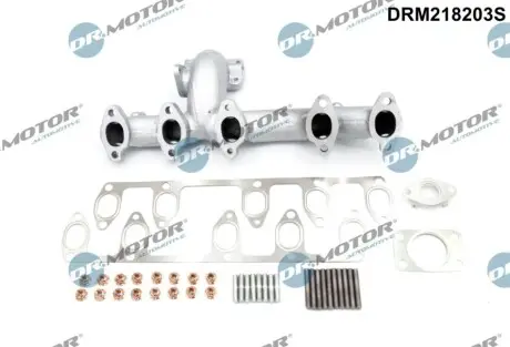 Колектор випускний VW Crafter 2.5TDI (+ прокладки болти гайки) DR.MOTOR DRM218203S Купити в Україні