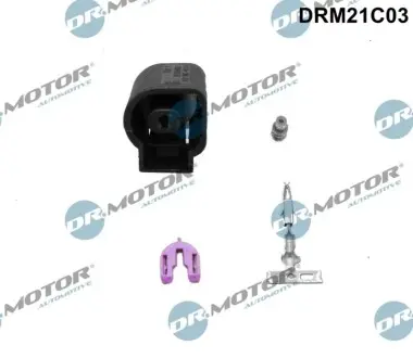 Роз'єм електричний з фiксатором контактiв, 4 елементи VW Skoda Audi Seat DR.MOTOR DRM21C03 Купити в Україні