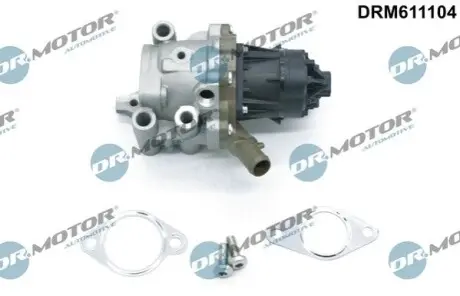 Клапан рециркуляцiї OPEL ASTRA H 04-14/VECTRA C 02-09/FIAT STILO 01-10 DR.MOTOR DRM611104 Купити в Україні