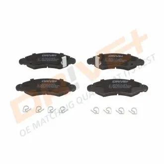 Колодки гальмівні (передні) Subaru Justy 03-/Opel Agila 00-07 DRIVE DP1010101079