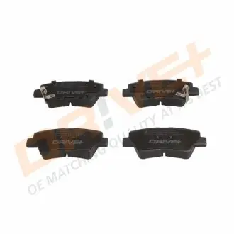 Колодки гальмівні (задні) Kia Ceed II/Rio III/Hyundai Accent/i20/i30/i40 10- (Akebono) Q+ DRIVE DP1010101127