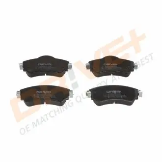 Колодки гальмівні (передні) Citroen C4 09-/DS4 11-15 DRIVE DP1010101228
