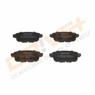 Тормозные колодки (задние) Renault Scenic III/Grand Scenic III 09- DRIVE DP1010101245