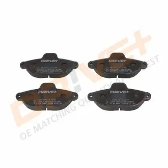 Колодки гальмівні (передні) Fiat Panda 03-/Punto 93-12 DRIVE DP1010101249