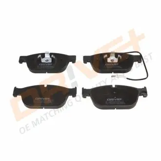 Колодки гальмівні (передні) Citroen C4/C5/C6/Peugeot 308/407/508 05 DRIVE DP1010101251