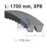 Комплект клинових ременів DT (480678) зображення 2