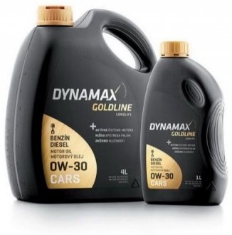 Масло моторное GOLDLINE LONGLIFE 0W30 (1L) Dynamax 502089