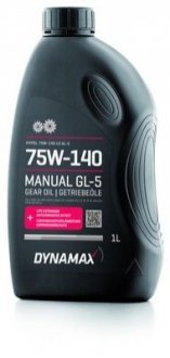 Масло трансмиссионное HYPOL 75W140 LS GL5 (1L) Dynamax 502721