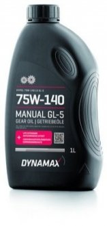 Мастило трансмісійне HYPOL 75W140 LS GL5 (1L) Dynamax 502721 (фото 1)