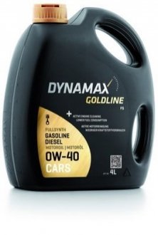 Масло моторное GOLDLINE FS 0W40 (4L) Dynamax 502732