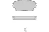 Фото Колодки гальмівні (передні) Suzuki Grand Vitara 01-05/XL-7 01-06 E.T.F (121205) зображення 1