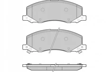 Фото Гальмівні колодки E.T.F (12-1378) зображення 1