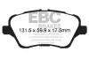 Комплект гальмівних колодок, дискове гальмо EBC (DP22149) зображення 1