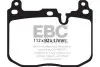 Комплект гальмівних колодок, дискове гальмо EBC (DP42130R) зображення 1