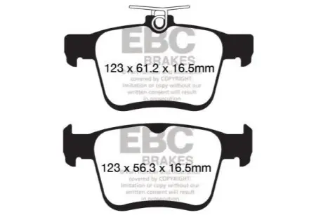 Автозапчасть EBC DP42153R
