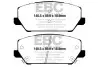 Комплект гальмівних колодок, дискове гальмо EBC (DP42343R) зображення 1