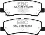 Автозапчасть EBC (DP43043R) изображение 1