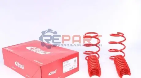 Занижуючі пружини, Sportline, 4шт, (40мм / 40мм) (980кг / 1230кг) BMW 3 (F30, F80), 4 (F32, F82) 1.5-3.0 11.11-06.20 EIBACH E20200310122 Купити в Україні