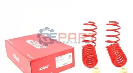 Занижуючі пружини, Sportline, 4шт, (45-50мм / 30-35мм) (1040кг / 930кг) VW GOLF V, GOLF VI 1.2-2.0D 10.03-11.13 EIBACH E20850140122