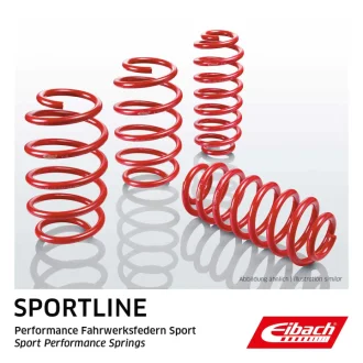 Занижуючі пружини, Sportline, 4шт, (40мм / 40мм) (/) AUDI A3 VW GOLF VIII 2.0/2.0D 06.20- EIBACH E20850510622