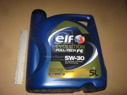 Масло моторне 5W30 EVOLUTION FULLTECH FE (5л) ELF 194908 Купити в Україні