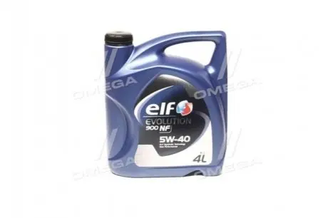 Олива мот 5W40 4L EVOL.900 NF = 196146 ELF 213909 Купити в Україні