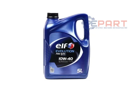 Масло моторное Evolution 700 STI 10W-40 (SN) (Канистра 5л)) ELF 214124