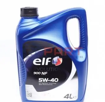 Моторное масло 900 NF 5W40 4L ELF 216650