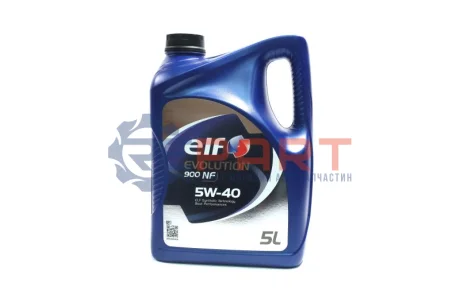Олива мот 5W40 5L EVOL.900 NF =194872 = 196147 ELF 216651 Купити в Україні