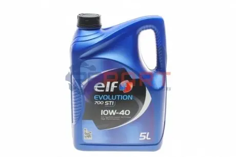 Олива мот 10W40 5L EVOL.700 STI (SN) =203697 ELF 216667 Купити в Україні
