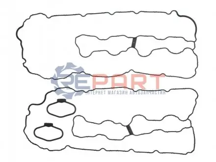 Комплект прокладок клапанної кришки Лів/Прав BMW 5 (F10), 5 (F11), 5 GRAN TURISMO (F07), 6 (F12), 6 (F13), 7 (F01, F02, F03, F04), X5 (E70), X6 (E71, E72) 4.4/4.4H 10.07-06.18 Elring 008560 Купити в Україні
