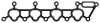 Прокладка впускного колектора BYD F3, F3R MITSUBISHI SPACE STAR 1.3/1.5 06.98-12.12 Elring (010130) зображення 1