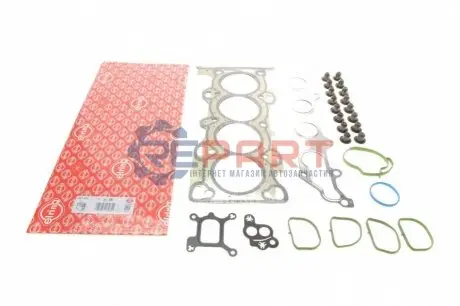 Комплект прокладок двигуна (верх) VOLVO C30, S40 II, S80 II, V50, V70 III FORD C-MAX, FIESTA V, FOCUS C-MAX, FOCUS II, GALAXY II, GALAXY MK II, MAVERICK, MONDEO III, MONDEO IV 2.0-2.3H 10.00 Elring 027470 Купити в Україні