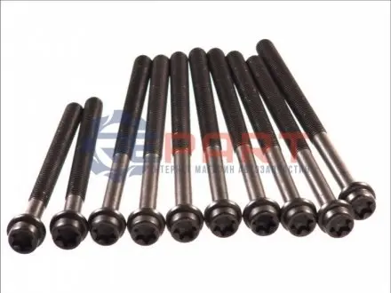 Комплект болтів ГБЦ FORD C-MAX, FIESTA, FIESTA IV, FOCUS C-MAX, FOCUS I, FOCUS II, GALAXY II, MONDEO IV, S-MAX, TOURNEO CONNECT, TRANSIT CONNECT 1.8D 08.98-06.15 Elring 027850 Купити в Україні