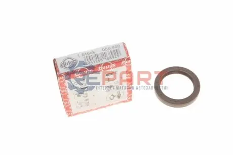 Сальник колінвалу (передній) Opel Astra G/H/Vectra C 1.6/1.8 02- (31.5x42x7) ELRING 056900 Купити в Україні