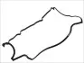 Прокладка кришки клапанів Mazda 323/626 2.0 TD 98-02 072940