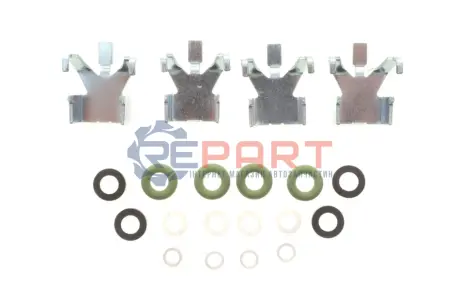 Комплект ущільнювальних кілець, клапан впорскування ELRING 114610 Купити в Україні