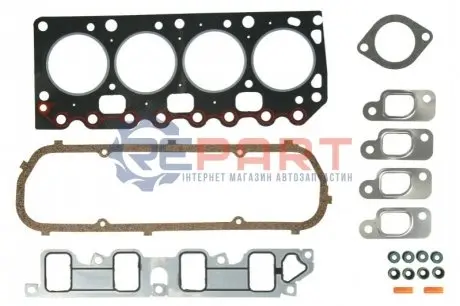 Комплект прокладок двигуна (верх) FORD ESCORT VI, FIESTA, FIESTA III, FIESTA IV, KA MAZDA 121 III 1.3 05.91-11.08 Elring 129800