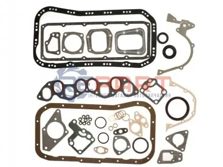 Повний комплект прокладок двигуна CITROEN C25 FIAT BRAVA, BRAVO I, DUCATO, DUNA, ELBA, FIORINO, PENNY, REGATA, RITMO, TALENTO, TEMPRA, TIPO, UNO INNOCENTI ELBA 1.7D/1.9D 01.84-04.02 Elring 143041 Купити в Україні