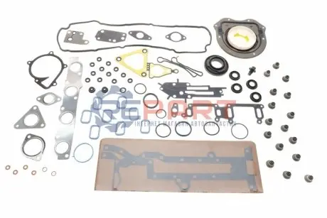 Повний комплект прокладок двигуна FORD TRANSIT 2.4D 01.00-08.14 Elring 146110 Купити в Україні