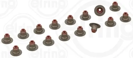 Комплект сальників клапана CITROEN C4, C4 GRAND PICASSO I, C4 I, C4 PICASSO I, C5 I, C5 II, C5 III, C8, EVASION, JUMPY I, JUMPY II, XM, XSARA, XSARA PICASSO FIAT SCUDO, ULYSSE 1.8-2.2 05.94 Elring 155750 Купити в Україні