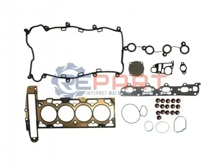 Комплект прокладок двигуна (верх) OPEL SIGNUM, VECTRA C, VECTRA C GTS, ZAFIRA B 2.2 05.03-12.12 Elring 167710 Купити в Україні