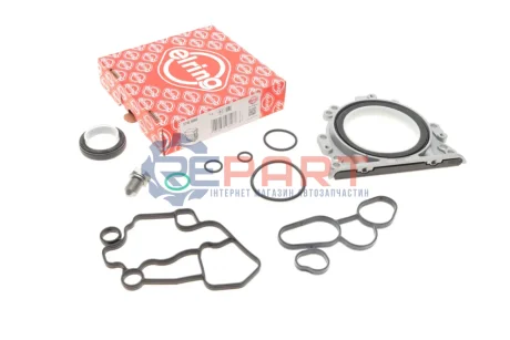 Комплект прокладок двигуна (низ) AUDI A1, A3, A4 B7, A6 C6, TT SEAT ALTEA, ALTEA XL, EXEO, EXEO ST, LEON, TOLEDO II, TOLEDO III SKODA OCTAVIA II VW EOS, GOLF V, GOLF VI 1.8/2.0 10.98-11.17 Elring 178580 Купити в Україні