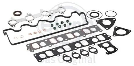 Комплект прокладок двигуна (верх) ALFA ROMEO 147, 156 FIAT BRAVA, BRAVO I, DOBLO, IDEA, MAREA, MULTIPLA, PALIO, PUNTO, STILO, STRADA LANCIA LYBRA, MUSA 1.9D 09.96 Elring 180060