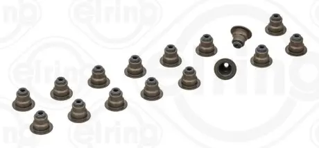 Комплект сальників клапана HYUNDAI I30, I40 I, I40 I CW, KONA, TUCSON KIA CEED, CERATO IV, OPTIMA, PROCEED, SPORTAGE IV, SPORTAGE V, STONIC, XCEED 1.6D/1.6DH 01.18 Elring 186.700 Купити в Україні