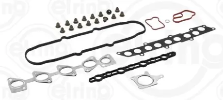 Комплект прокладок двигуна (верх) HYUNDAI I30, I40 I, I40 I CW, KONA, TUCSON KIA CEED, CERATO IV, OPTIMA, PROCEED, SPORTAGE IV, SPORTAGE V, STONIC, XCEED 1.6D/1.6DH 01.18 Elring 186.970