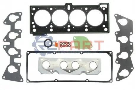 Комплект прокладок двигуна (верх) RENAULT CLIO II, KANGOO, KANGOO EXPRESS, MEGANE I, MEGANE I CLASSIC, MEGANE I COACH, MEGANE SCÉNIC, THALIA I 1.4/1.6 01.96-10.08 Elring 219550 Купити в Україні
